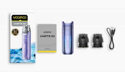 VooPoo VMATE MAX 1200mAh KIT (Onyx Black)